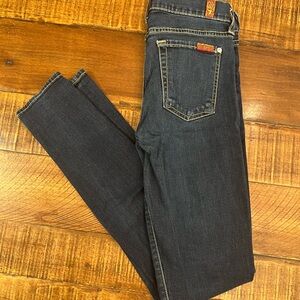 7 for all Mankind skinny jeans